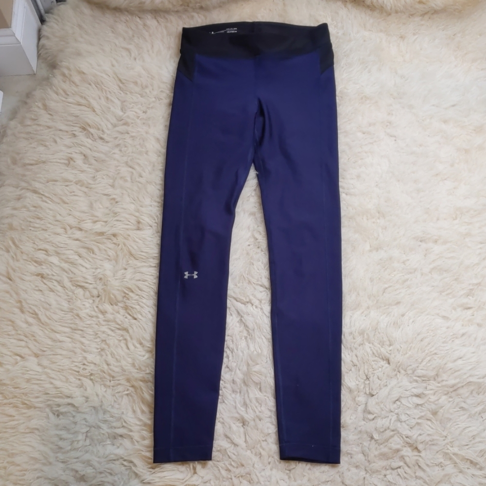 Under Armour HeatGear Compression Blue Pants S